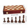 مجموعة الشطرنج الفاخرة المعدنية الكبيرة المطلية بالنحاس صندوق تخزين قابل للطي