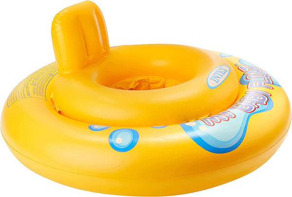عوامة وطوف ماي بيبي فلوت القابلة للنفخ تستخدم في المسبح كمقعد سباحة دائري من انتيكس